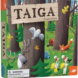 Foxmind TAIGA Animal Game Like NEW Mint Condition Memory & Deduction family Fun